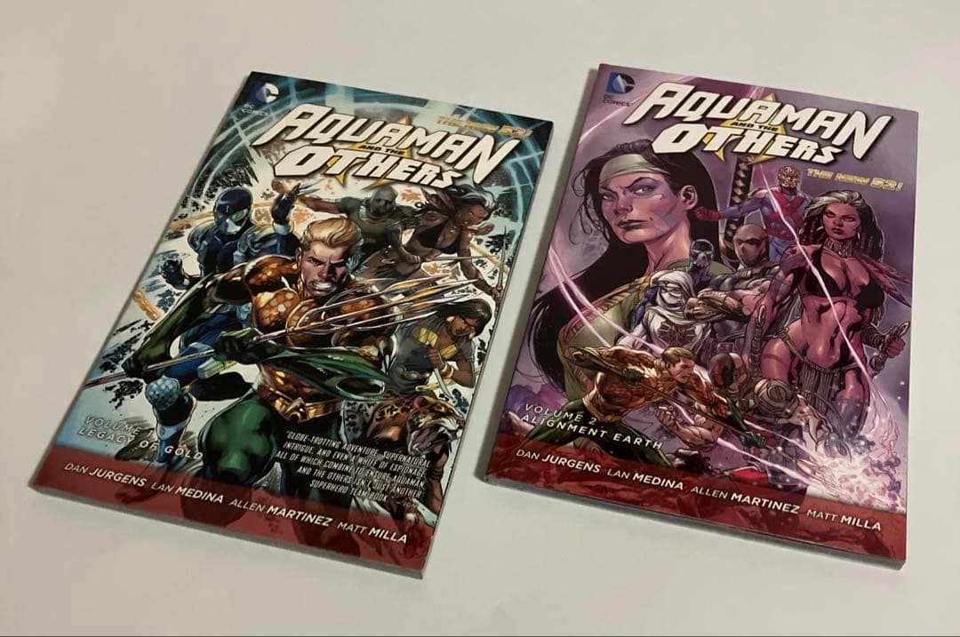 アメコミ・英語　全2巻セット　AQUAMAN AND THE OTHERS