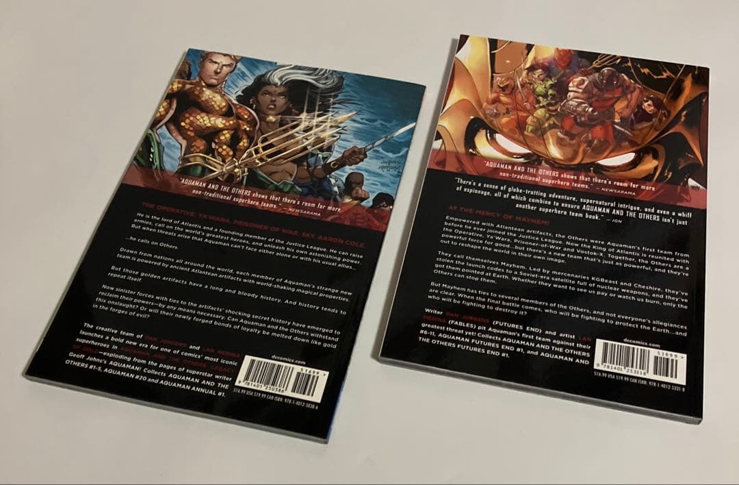 アメコミ・英語　全2巻セット　AQUAMAN AND THE OTHERS