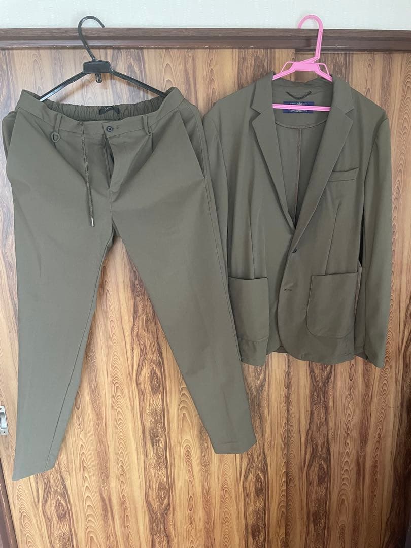 【週末値下げ】ナノユニバース　ダメリーノ　セットアップ