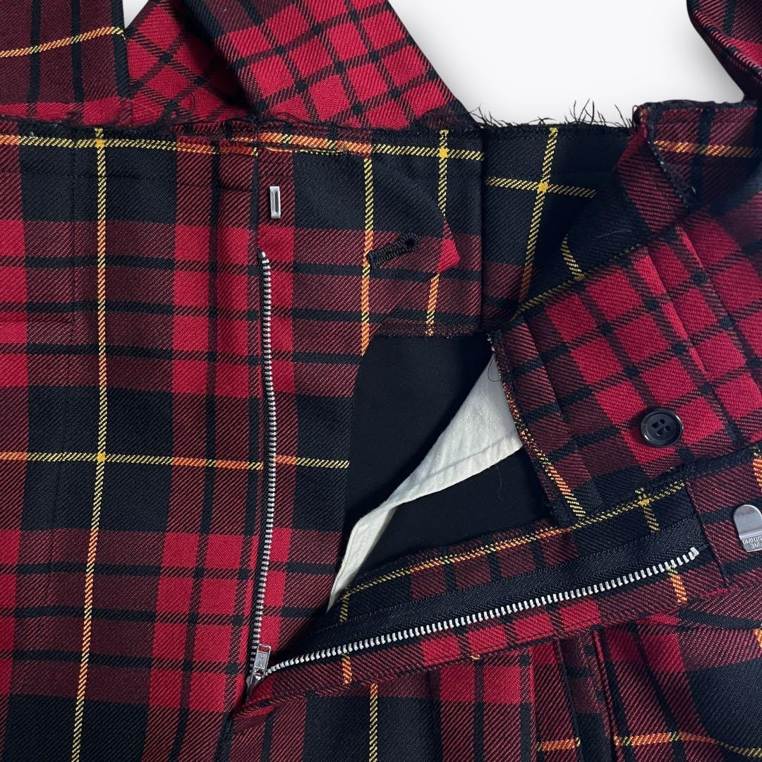 【極美品】COMME des GARCONS 17ss チェック サロペット