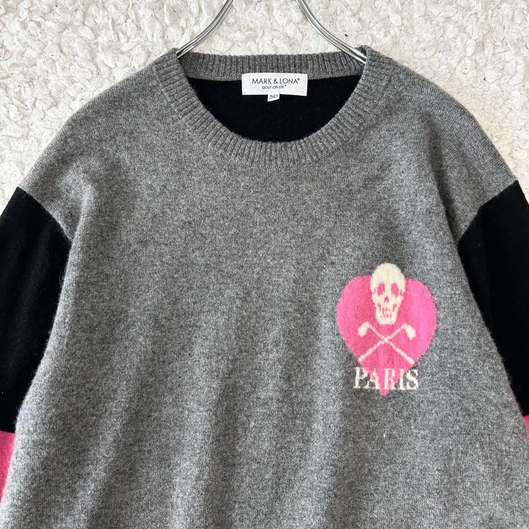 マークアンドロナ カシミヤ100% ニット セーター XL 2022