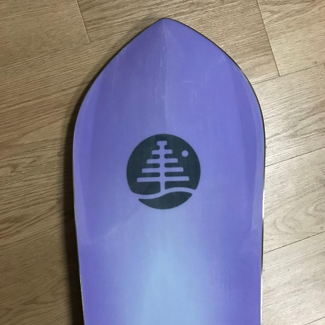 バートンファミリーツリー￼DOUBLE DOG 158 スノーボード ホワイト