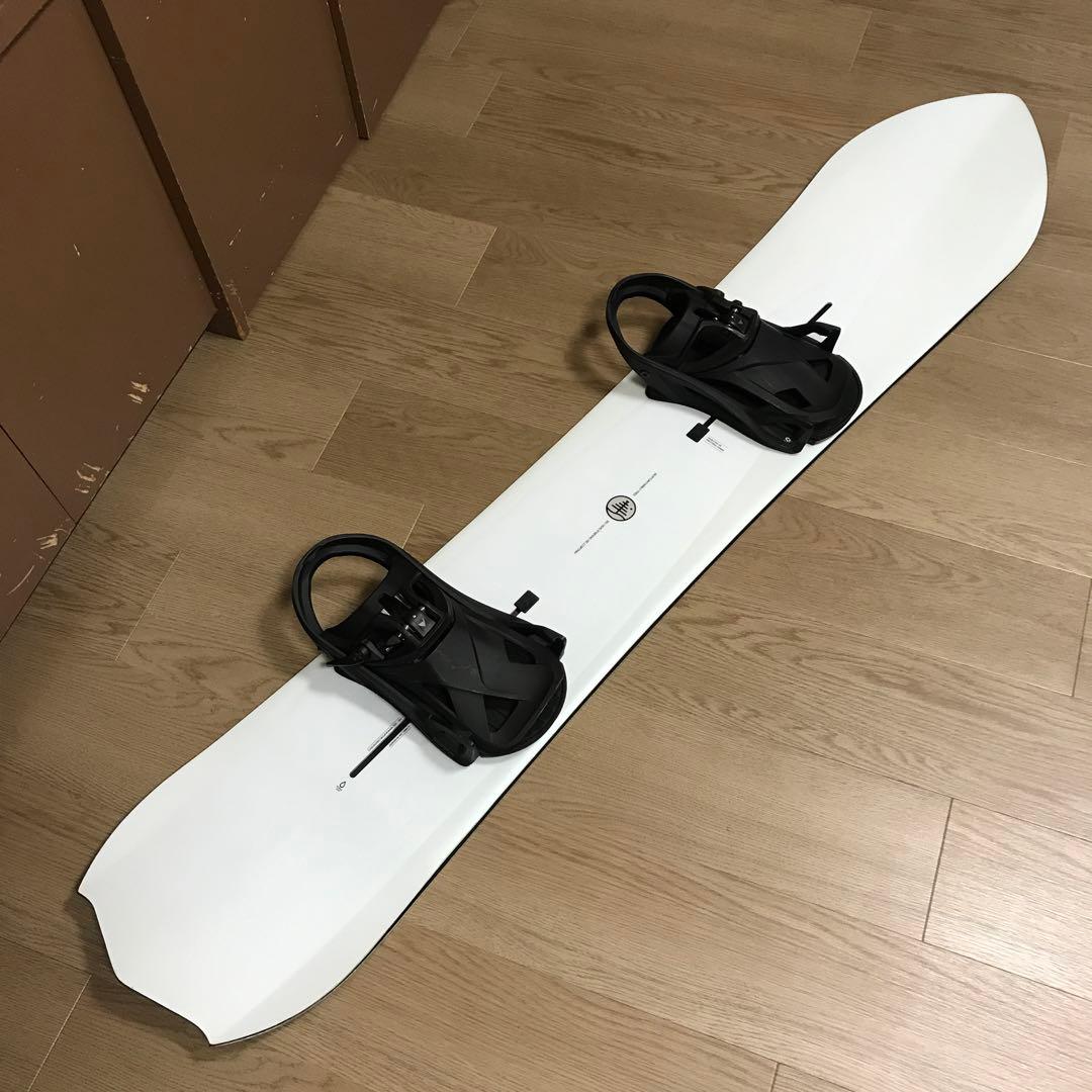 バートンファミリーツリー￼DOUBLE DOG 158 スノーボード ホワイト