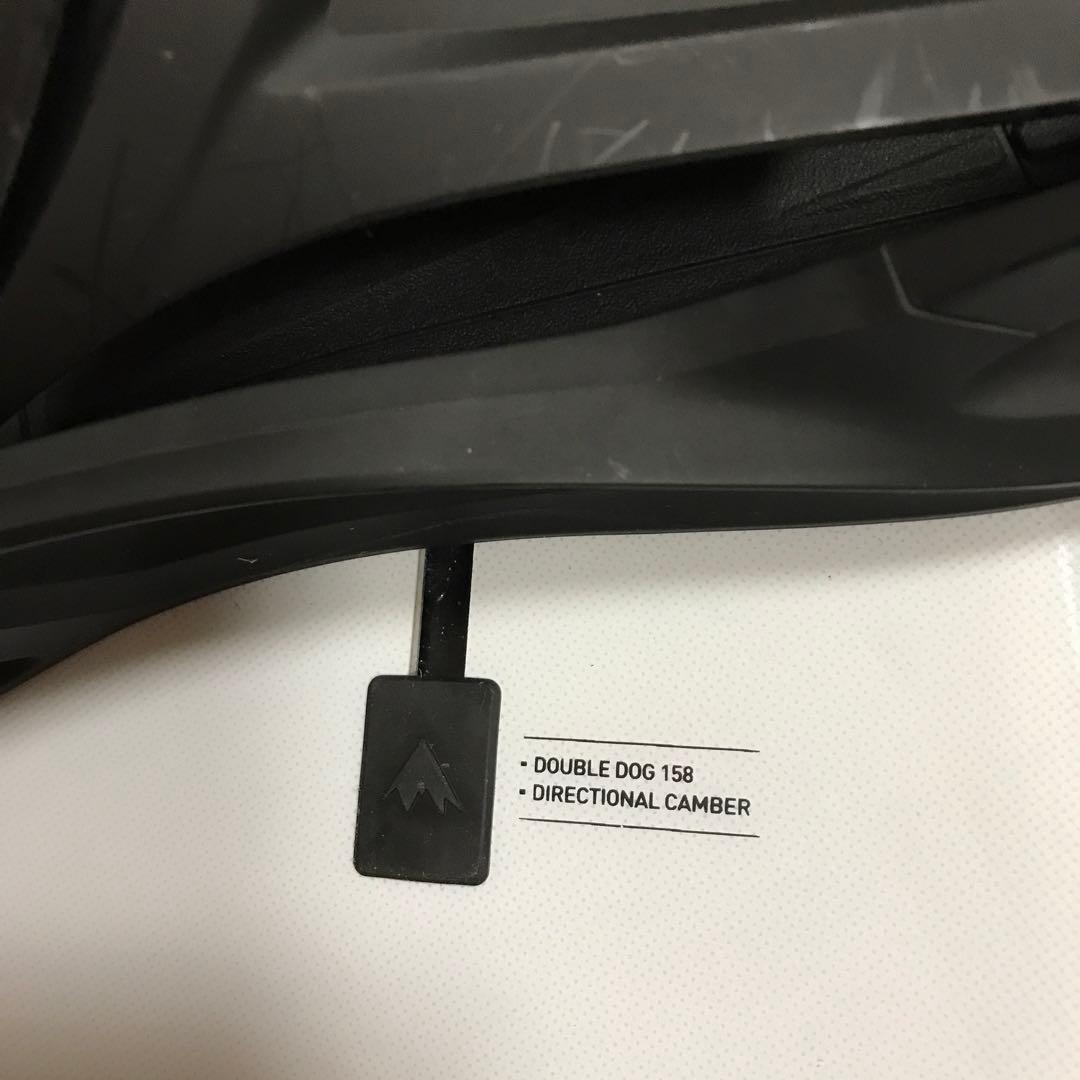 バートンファミリーツリー￼DOUBLE DOG 158 スノーボード ホワイト