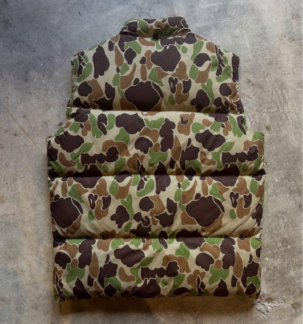 ジャケット・アウター 1980s Hansa Branta camouflage down vest
