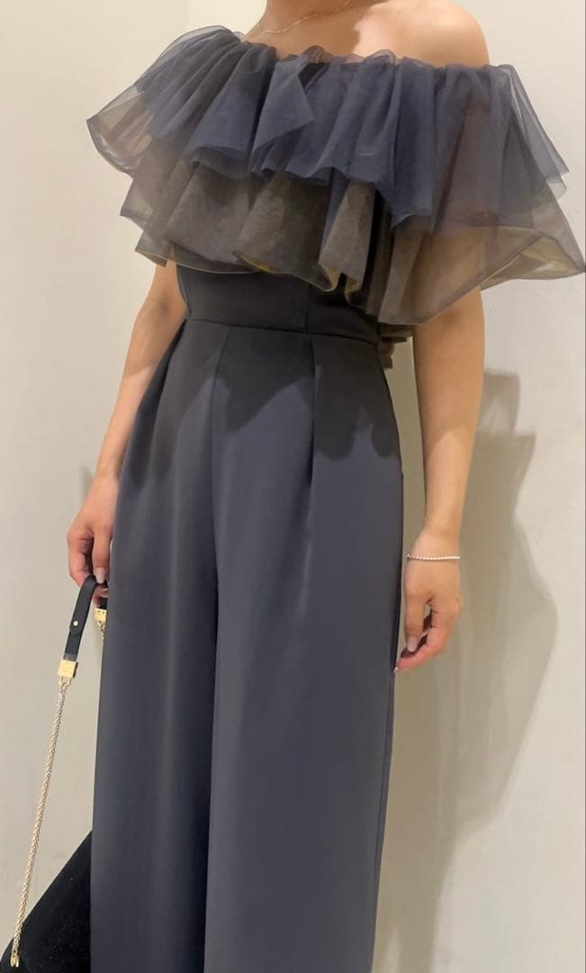 12/11 限定価格✨LAGUNAMOON【新品】チュールカラーベアパンツドレス