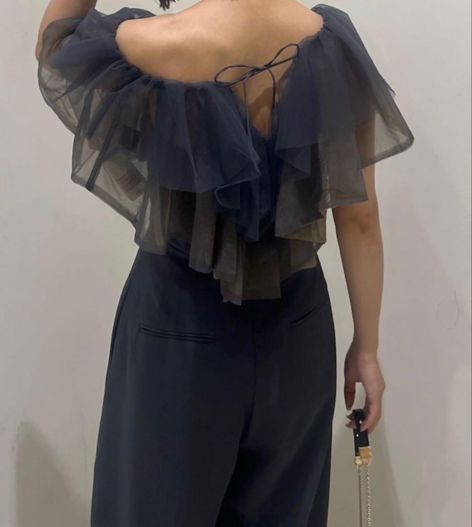 12/11 限定価格✨LAGUNAMOON【新品】チュールカラーベアパンツドレス