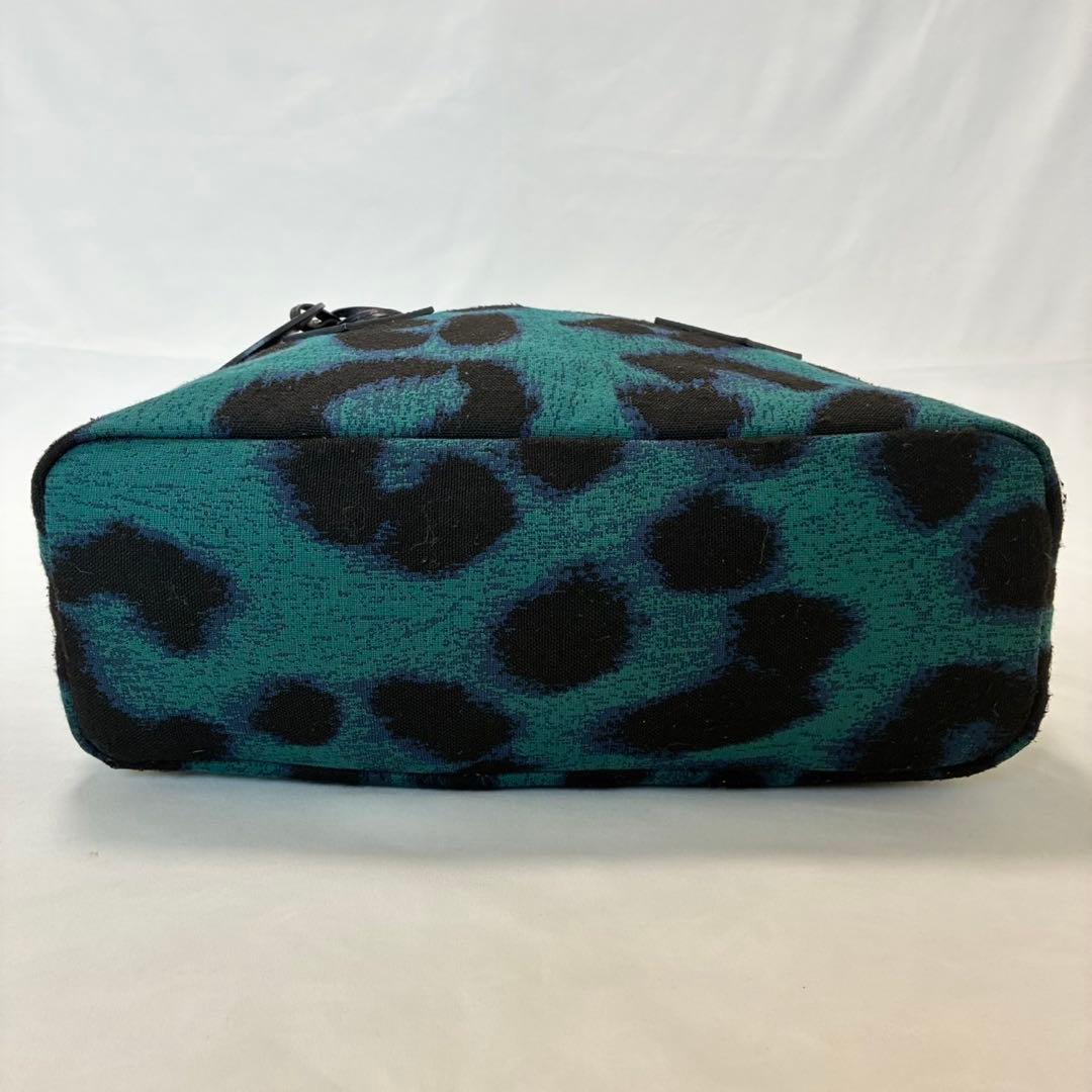 【美品】ヴィヴィアンウエストウッド トートバッグ キャンバス レザー オーブ 青