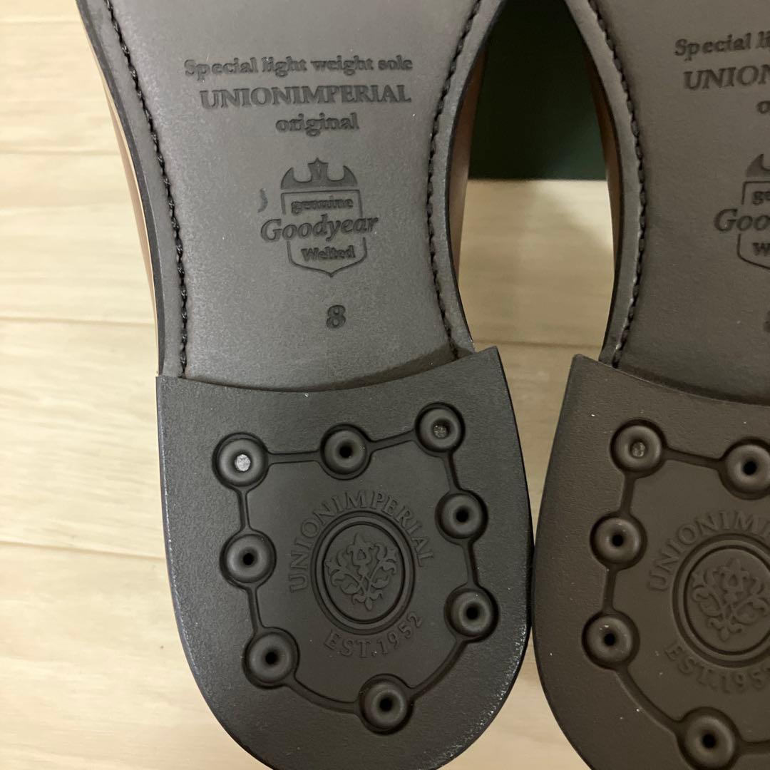 ユニオンインペリアル U2006 ダークブラウン 革靴　8EEE 26