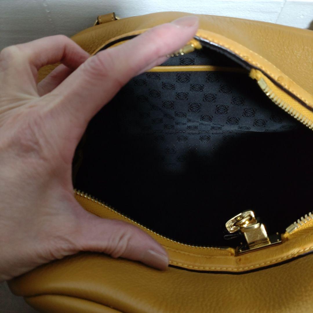 最終お値下げLOEWE キャメルレザー ショルダーバッグ