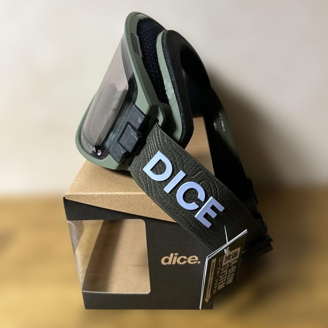 DICEゴーグルGOODMAN OLVカラー新品未使用