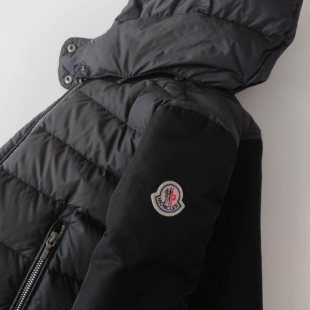 専用　〇MONCLER〇モンクレール異素材ミックス10Yダウンジャケット