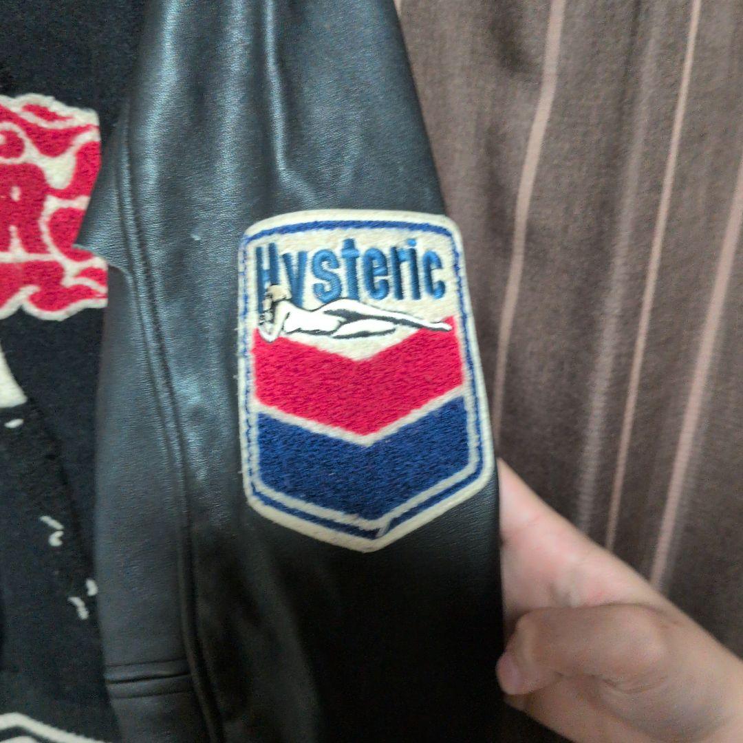 HYSTERIC Glamour VIXEN GIR 刺繍ヴァーシティジャケット