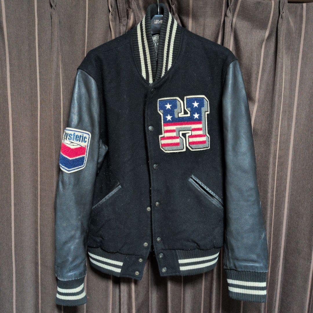 HYSTERIC Glamour VIXEN GIR 刺繍ヴァーシティジャケット