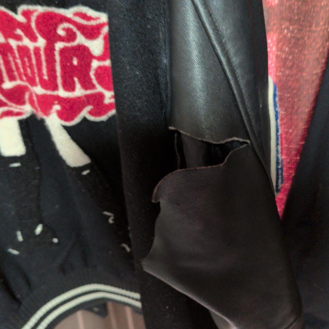 HYSTERIC Glamour VIXEN GIR 刺繍ヴァーシティジャケット