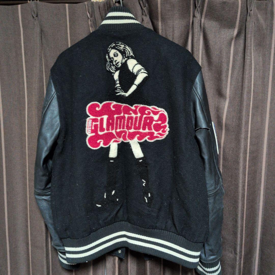 HYSTERIC Glamour VIXEN GIR 刺繍ヴァーシティジャケット