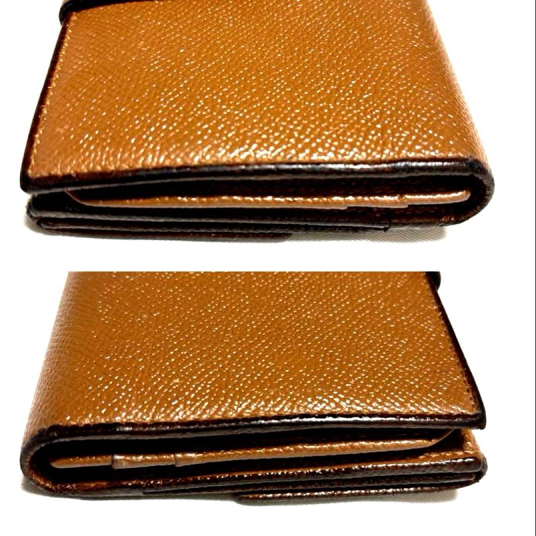 。。 ✨BVLGARI ブルガリ◆ブラウン◆グレインフルレザー◆長財布