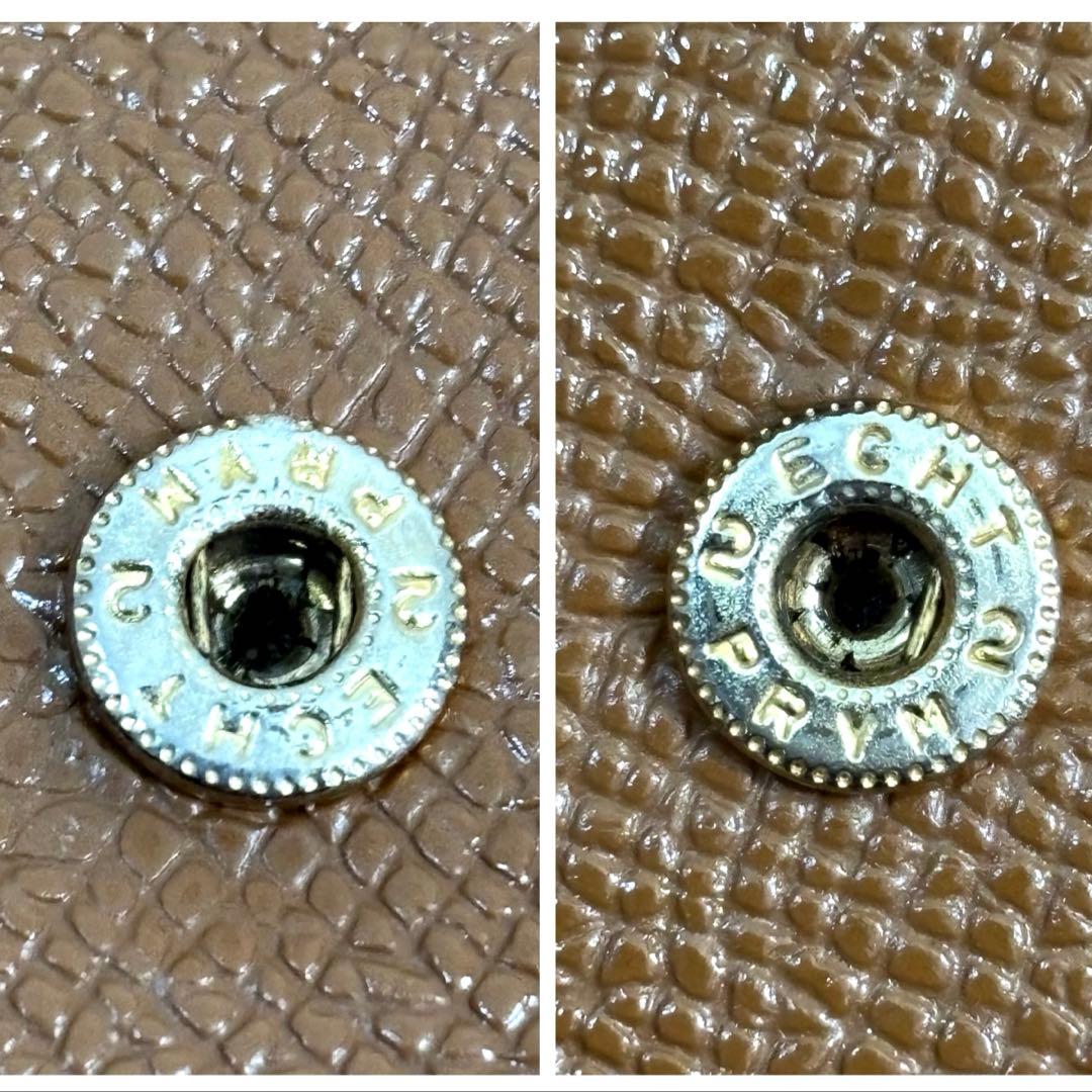 。。 ✨BVLGARI ブルガリ◆ブラウン◆グレインフルレザー◆長財布