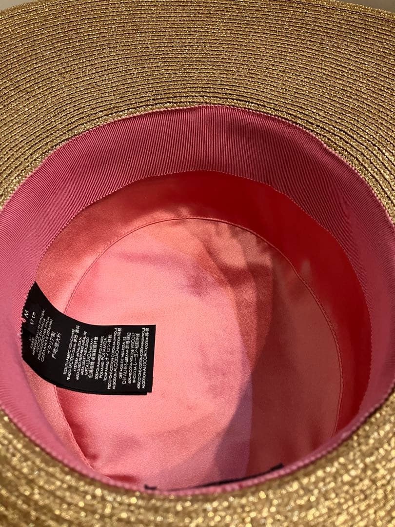 GUCCI 麦わら帽子