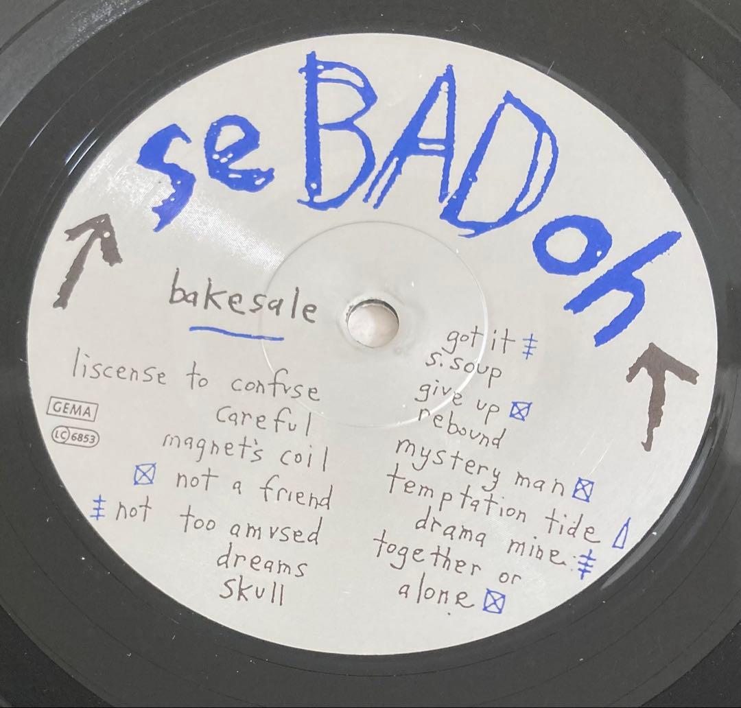 ◾️ドイツオリジナル盤■SEBADOH / セバドー■Bakesale / 19