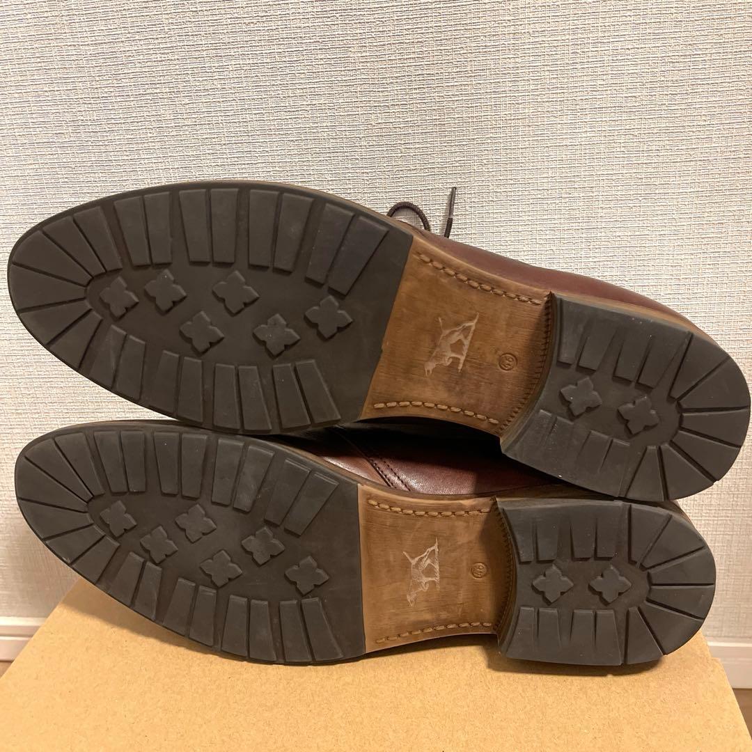 良品 RODD&GUNN チャッカブーツ 本革 高級品質 ブラウン 46