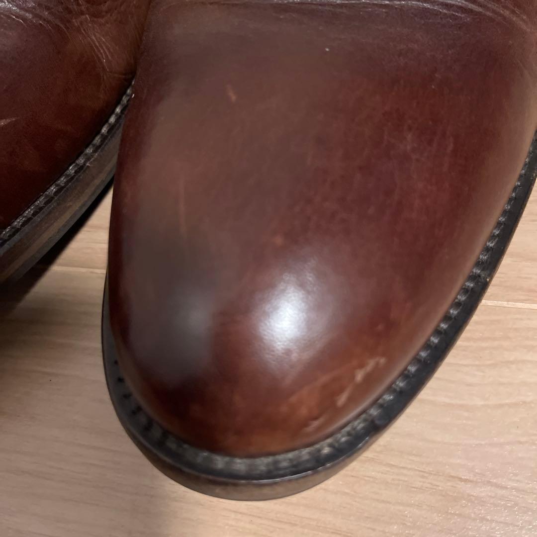 良品 RODD&GUNN チャッカブーツ 本革 高級品質 ブラウン 46