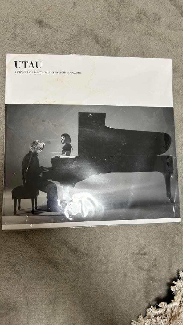 新品日本盤レコード3枚組+ポストカード　LP 大貫妙子&坂本龍一 UTAU