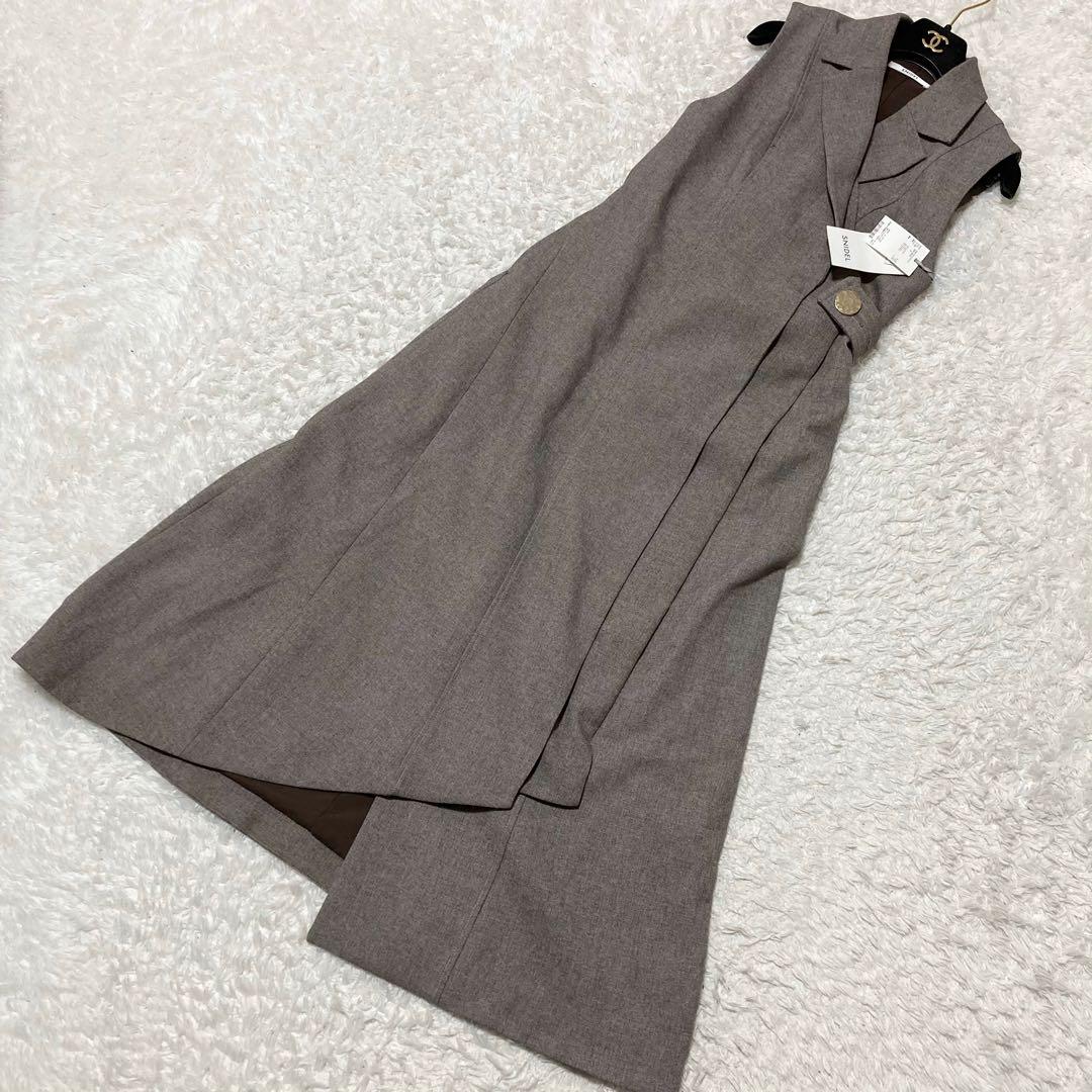タグ付き新品♡ SNIDEL ノースリテーラードロングワンピース サイズ1
