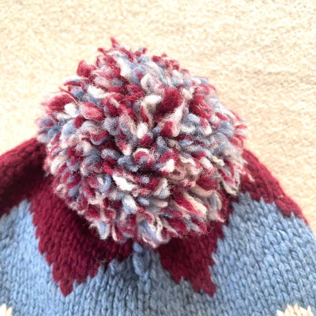 【レア】visvim Earflaps beanie knit cap 10AW