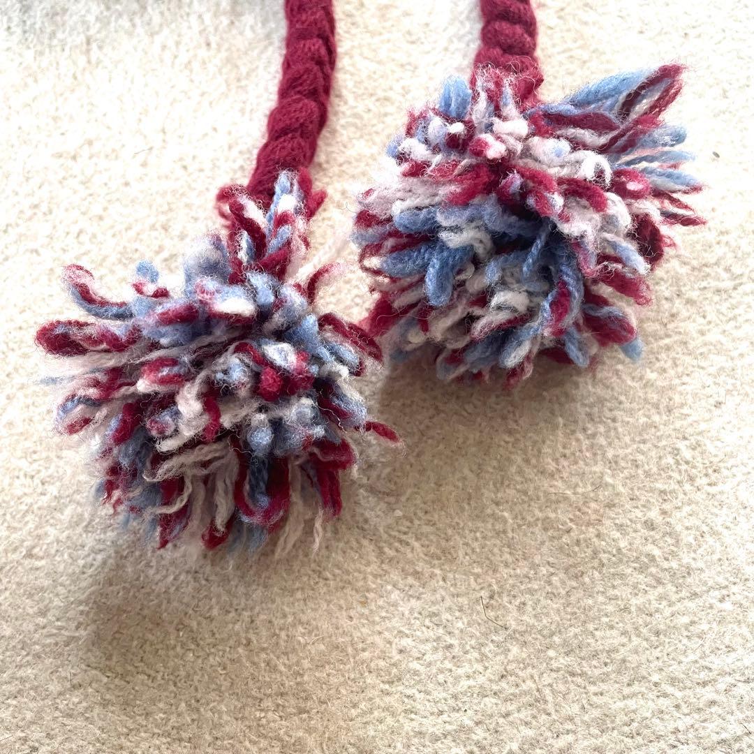 【レア】visvim Earflaps beanie knit cap 10AW