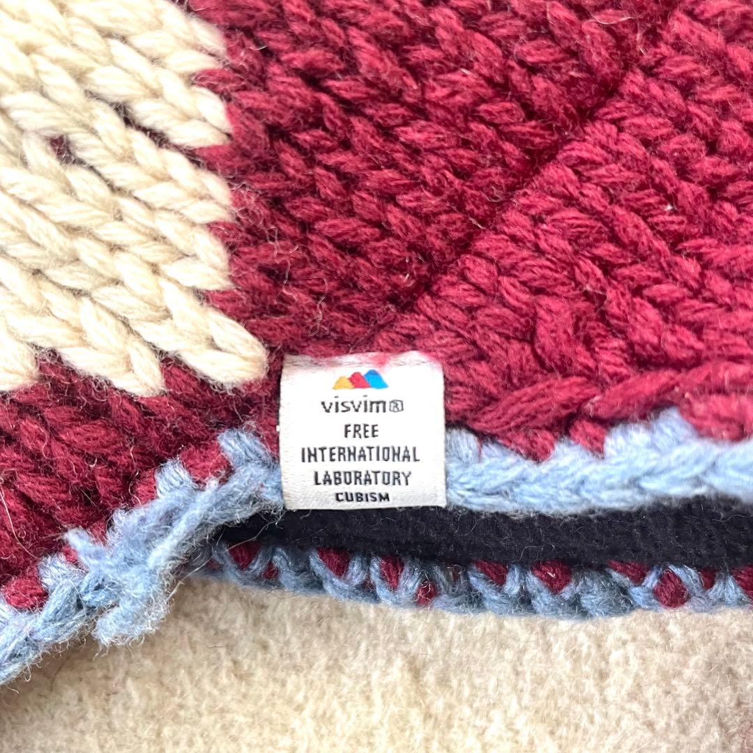 【レア】visvim Earflaps beanie knit cap 10AW