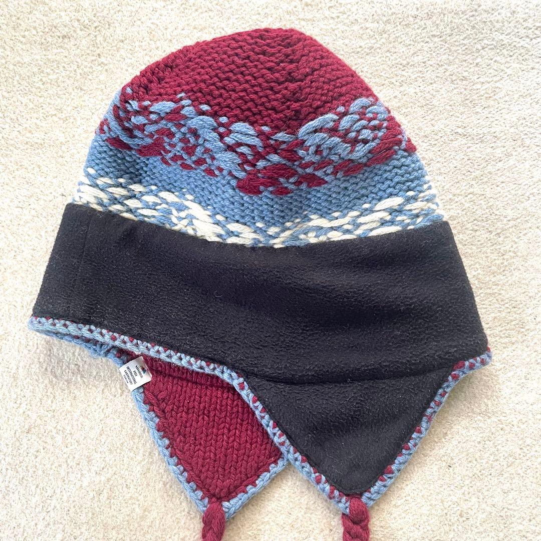 【レア】visvim Earflaps beanie knit cap 10AW