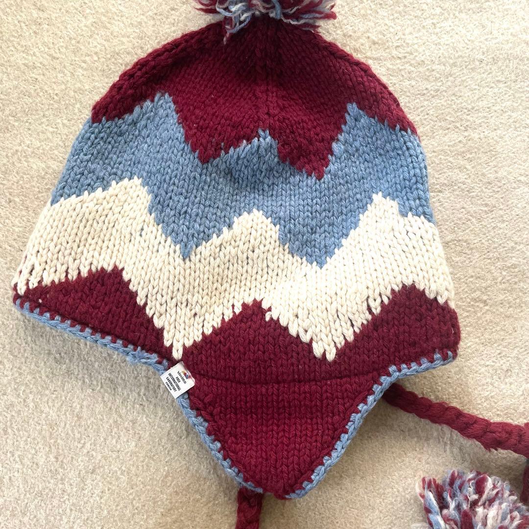 【レア】visvim Earflaps beanie knit cap 10AW