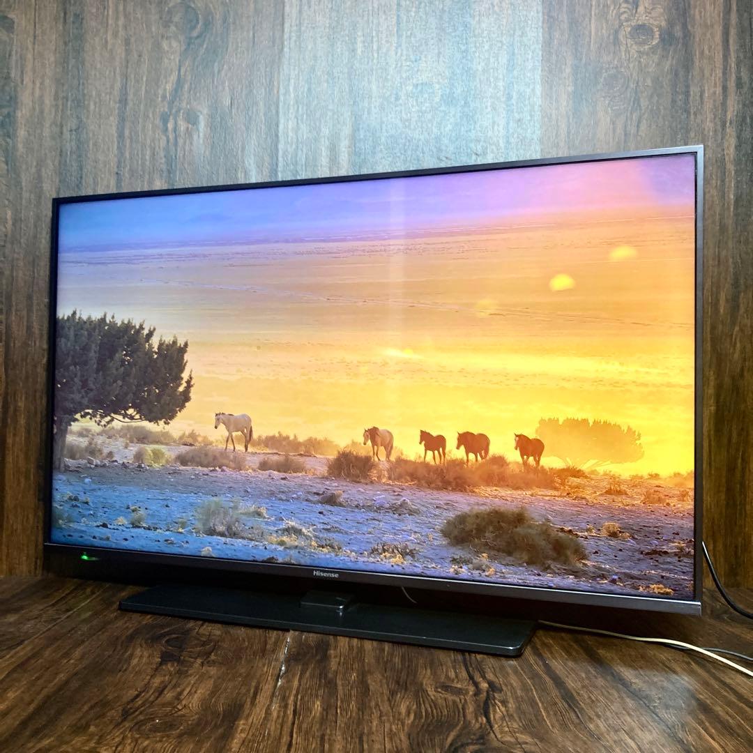 極美品 ハイセンス 43インチ 4Kテレビ 43A6800 2019年製