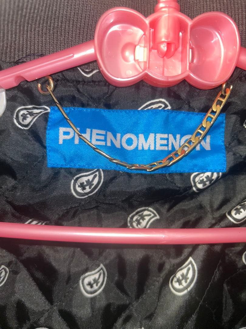 ケ*様 phenomenon フェノメノン スタジアムジャンパー 本革 ジャケッ