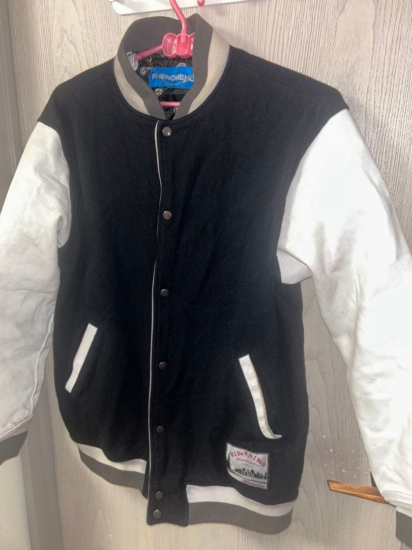 ケ*様 phenomenon フェノメノン スタジアムジャンパー 本革 ジャケッ