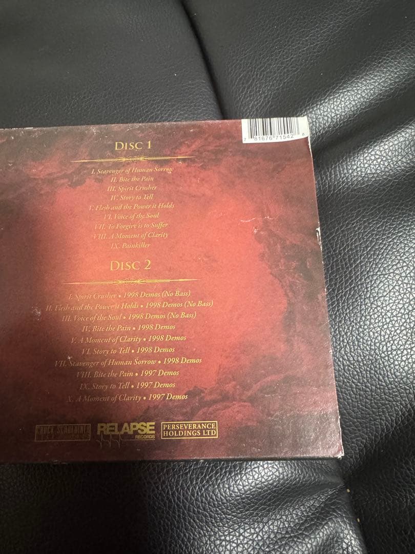 サイン入り　DEATH デス　2枚組CD集