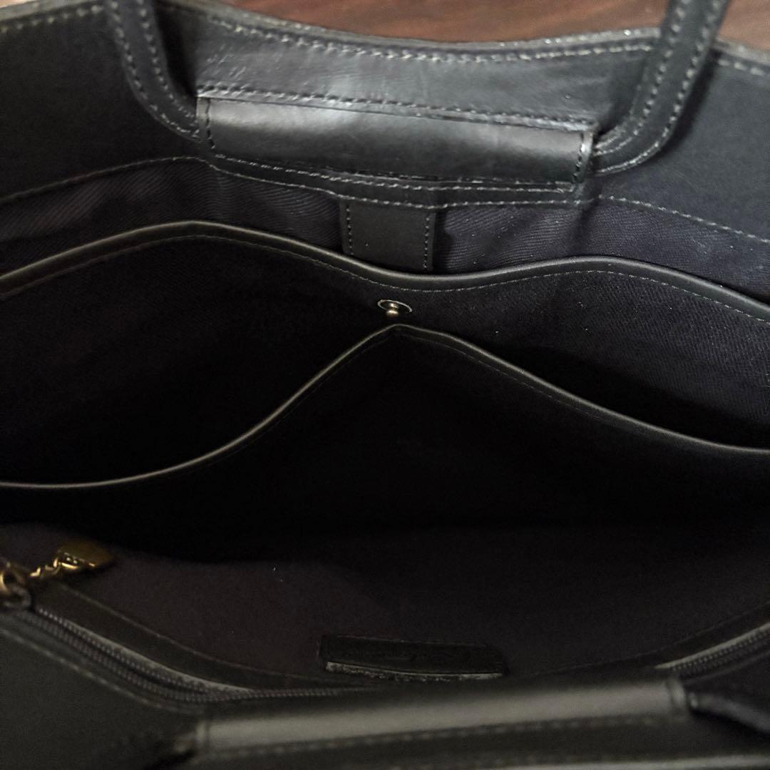 キタムラ　ビジネスバッグ　ブラック