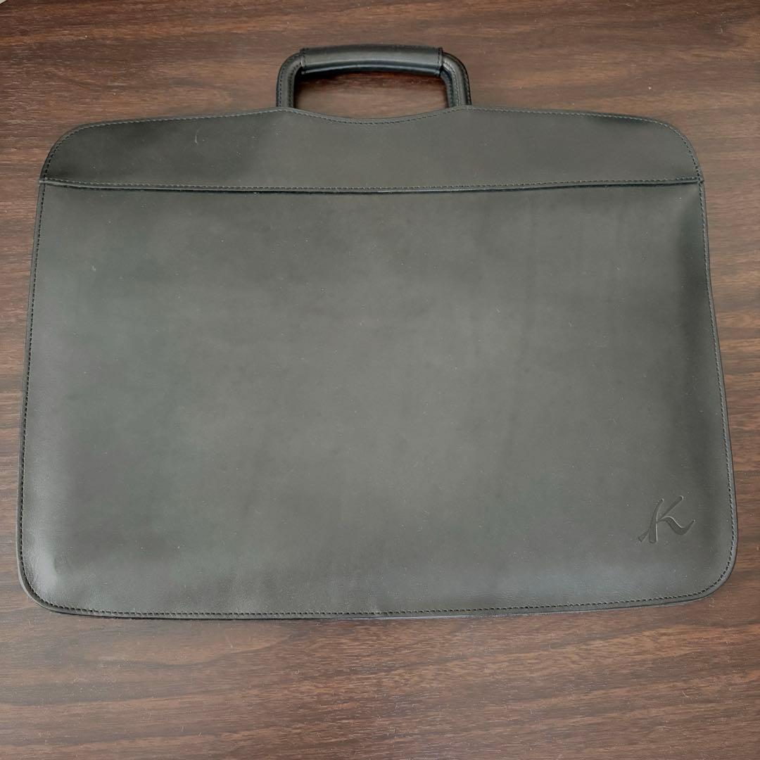 キタムラ　ビジネスバッグ　ブラック