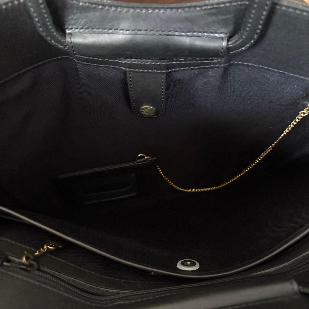 キタムラ　ビジネスバッグ　ブラック