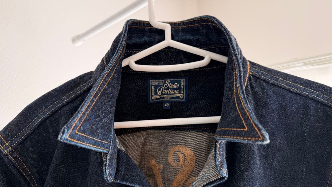 ⭐️正規品ステュディオダルチザン デニムシャツ40周年記念 美品 中古♪
