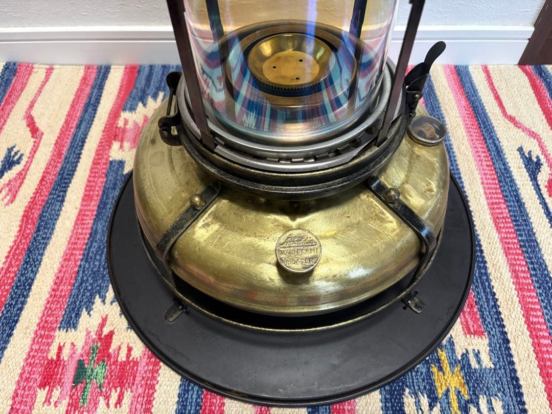 アラジン 15型　ガラスチムニー　h2201 アラジンストーブ 初期型