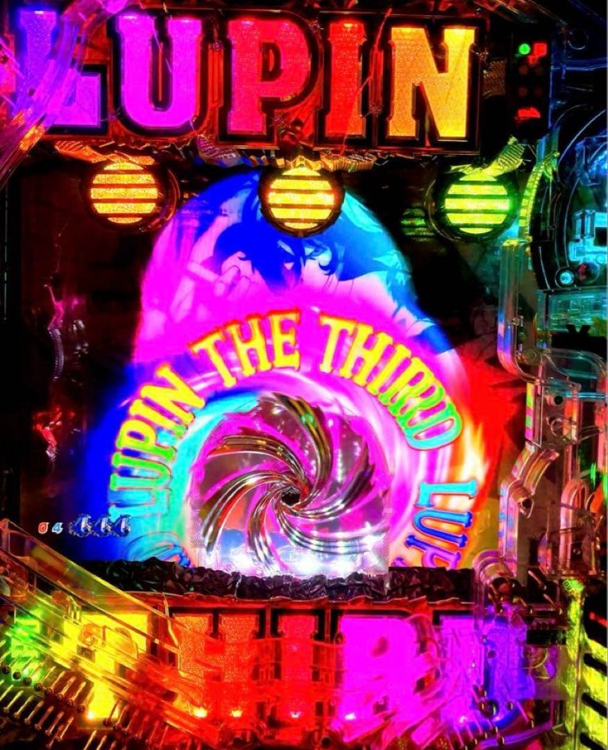 ⭐️パチンコ台実機＊手打循環仕様☆Ｐルパン三世LASTGOLD L＊送料込‼️