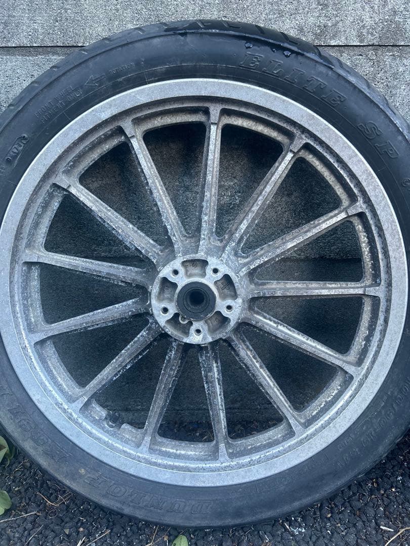 ハーレースポーツスター純正キャスト16/19インチアルミホイール