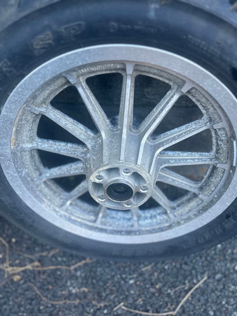 ハーレースポーツスター純正キャスト16/19インチアルミホイール