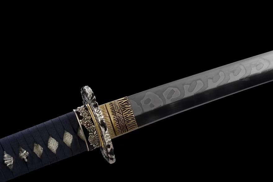 逸品T 10焼刃『カマキリ船打刀』 日本刀 模造刀 居合刀 武士道 武蔵 鑑賞用