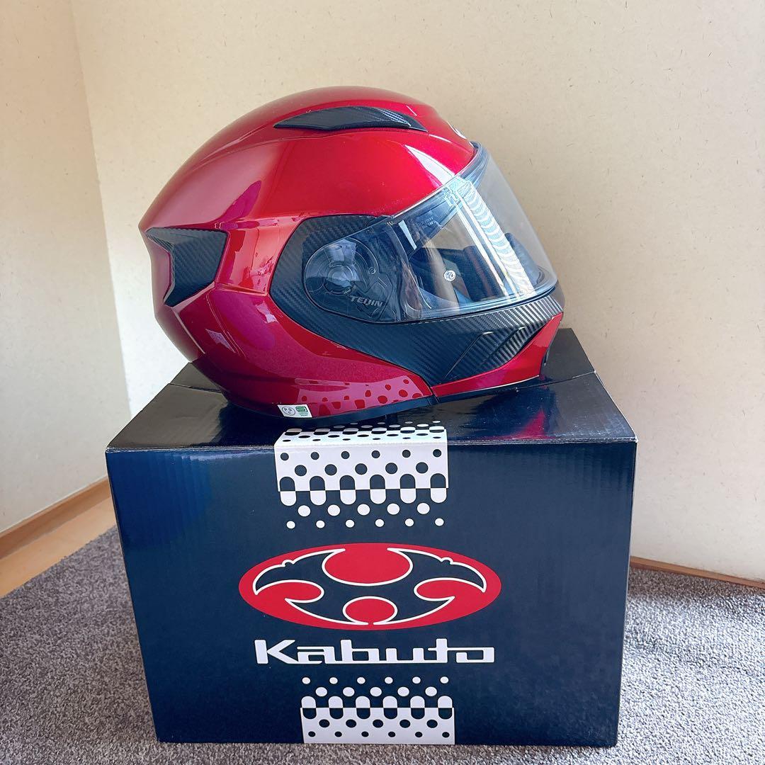 Kabuto Ryuki フルフェイスヘルメット レッド