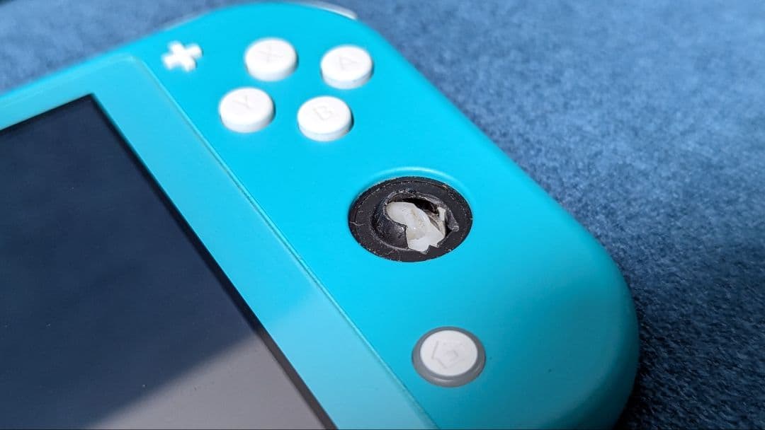 スティック折れ スイッチライトNintendo Switch Lite ジャンク