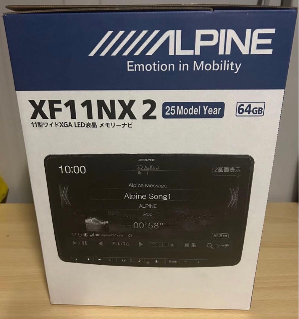 ALPINE XF11NX 2 カーナビ 26モデル 64GB
