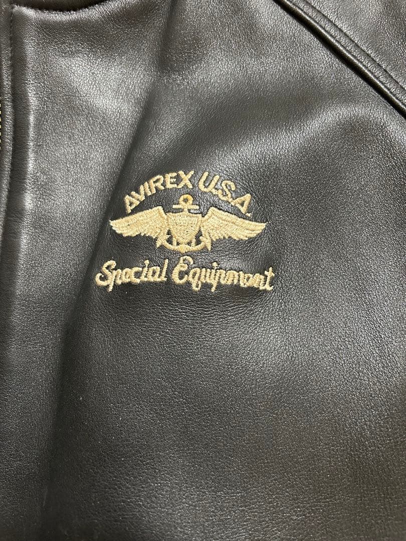AVIREX スタジャン ブラック XL